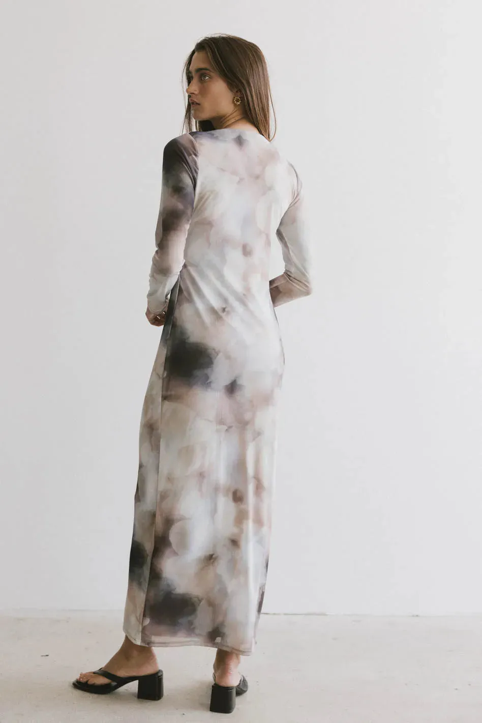 Jamie Watercolor Bodycon Dress sold by bohme product image thumbnail 3