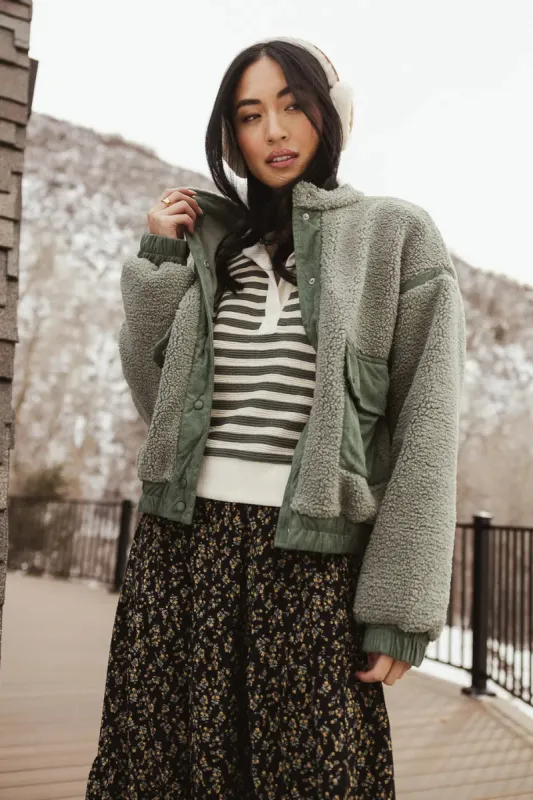 Lexi Cozy Sherpa Jacket - FINAL SALE sold by bohme