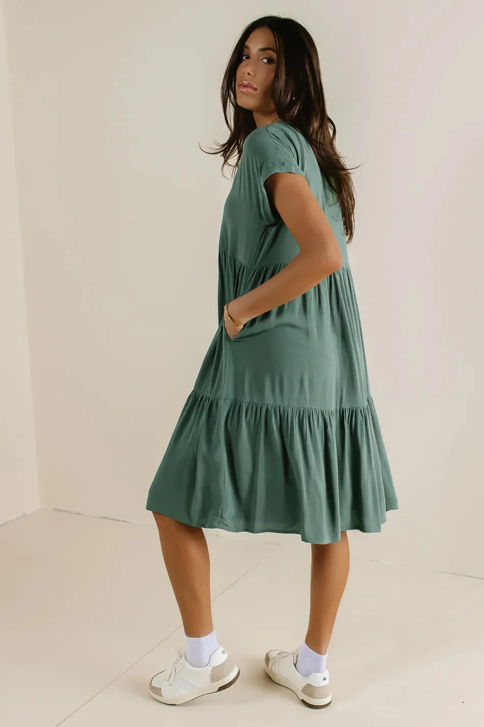 Essie Tiered Dress - FINAL SALE sold by bohme product image thumbnail 4