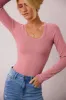 Audrey Ribbed Top in Mauve - FINAL SALE sold by bohme