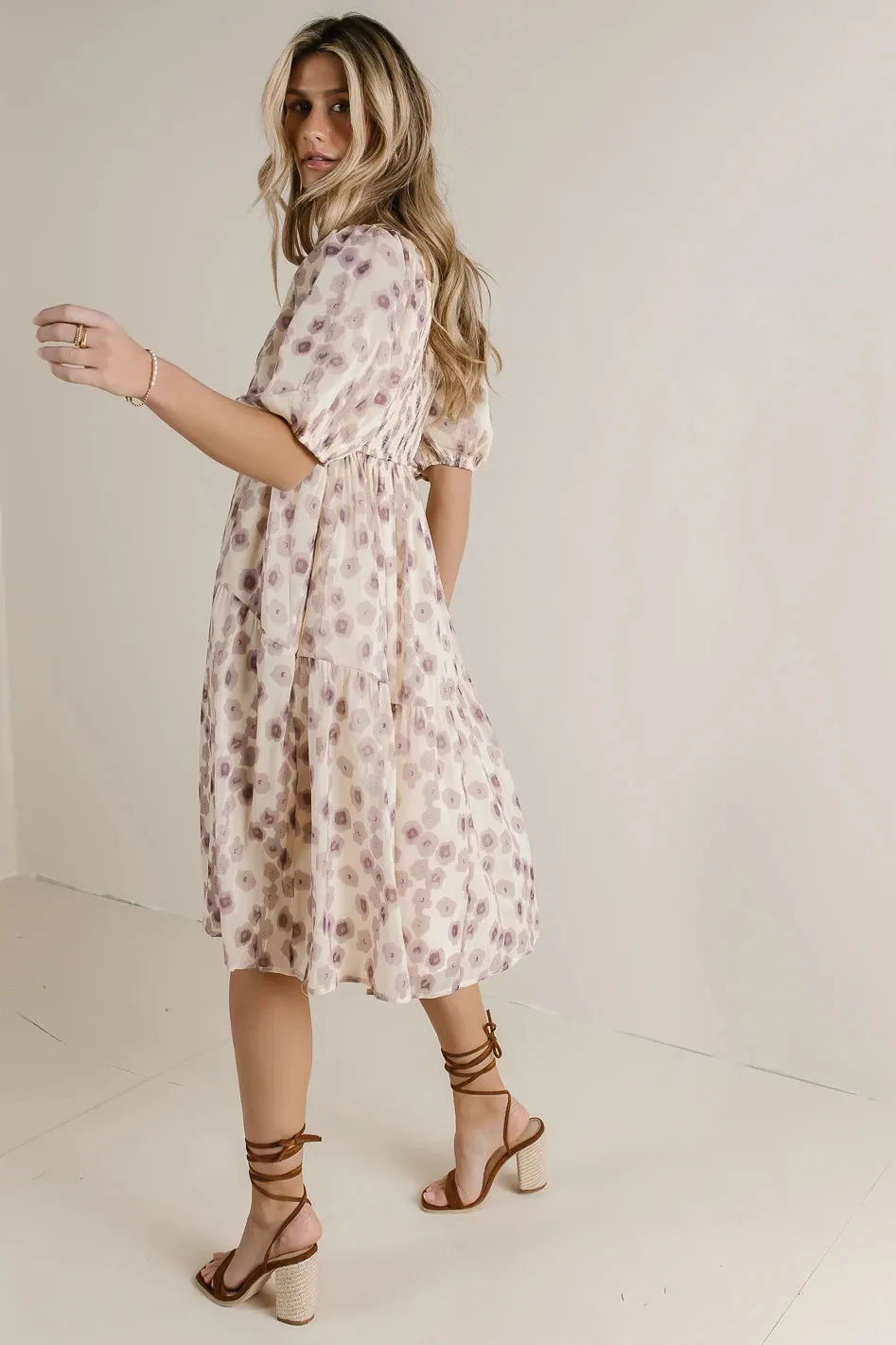 In The Fields Midi Dress in Lavender - FINAL SALE sold by bohme product image thumbnail 2