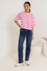 Felix Striped Top in Pink - FINAL SALE sold by bohme