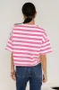Felix Striped Top in Pink - FINAL SALE sold by bohme