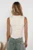 Ruby Tank in Ivory - FINAL SALE sold by bohme