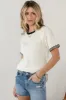 Lacy Waffle Tee sold by bohme