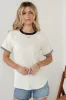 Lacy Waffle Tee sold by bohme