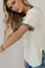 Lacy Waffle Tee sold by bohme