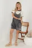 Lacy Waffle Tee sold by bohme