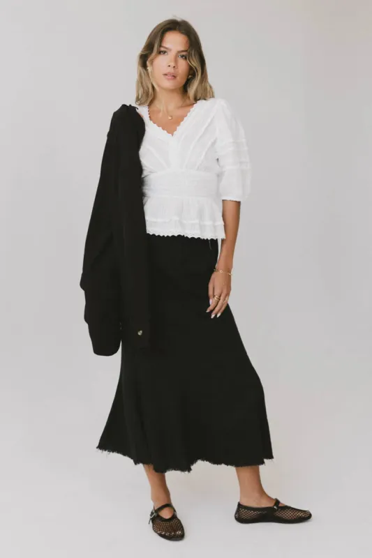 Dae Maxi Skirt in Black - FINAL SALE sold by bohme