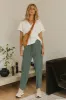 Laurence Pants in Teal - FINAL SALE sold by bohme