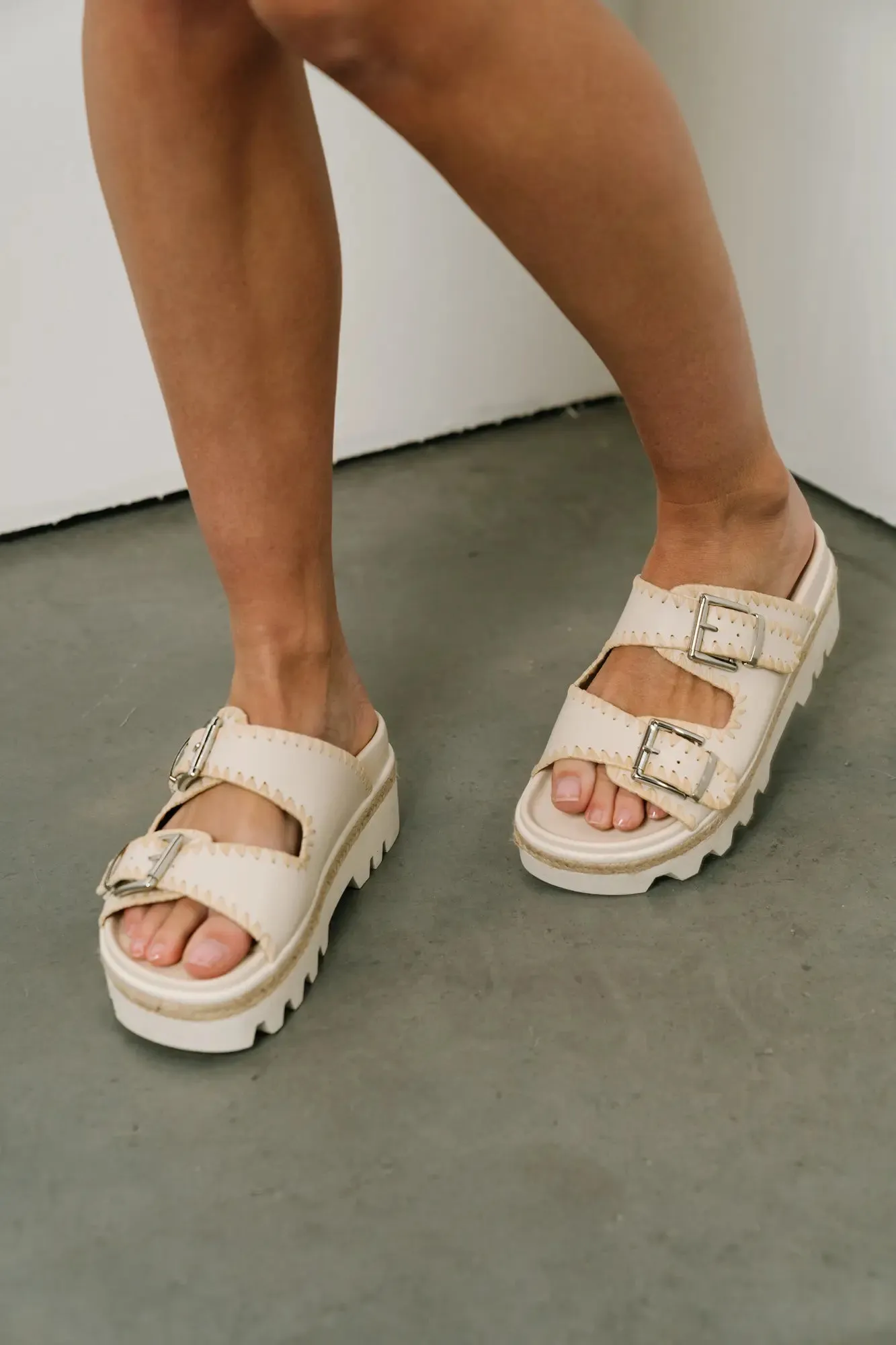 Laura Woven Sandals in Bone sold by bohme product image thumbnail 3
