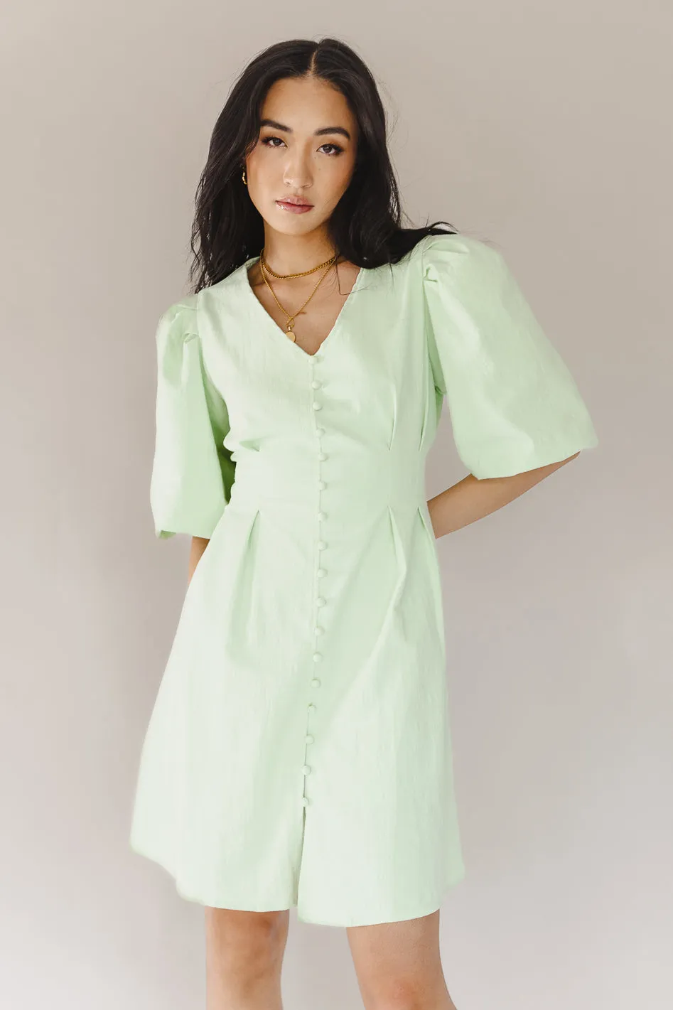 Danna Dress in Mint - FINAL SALE sold by bohme product image thumbnail 2