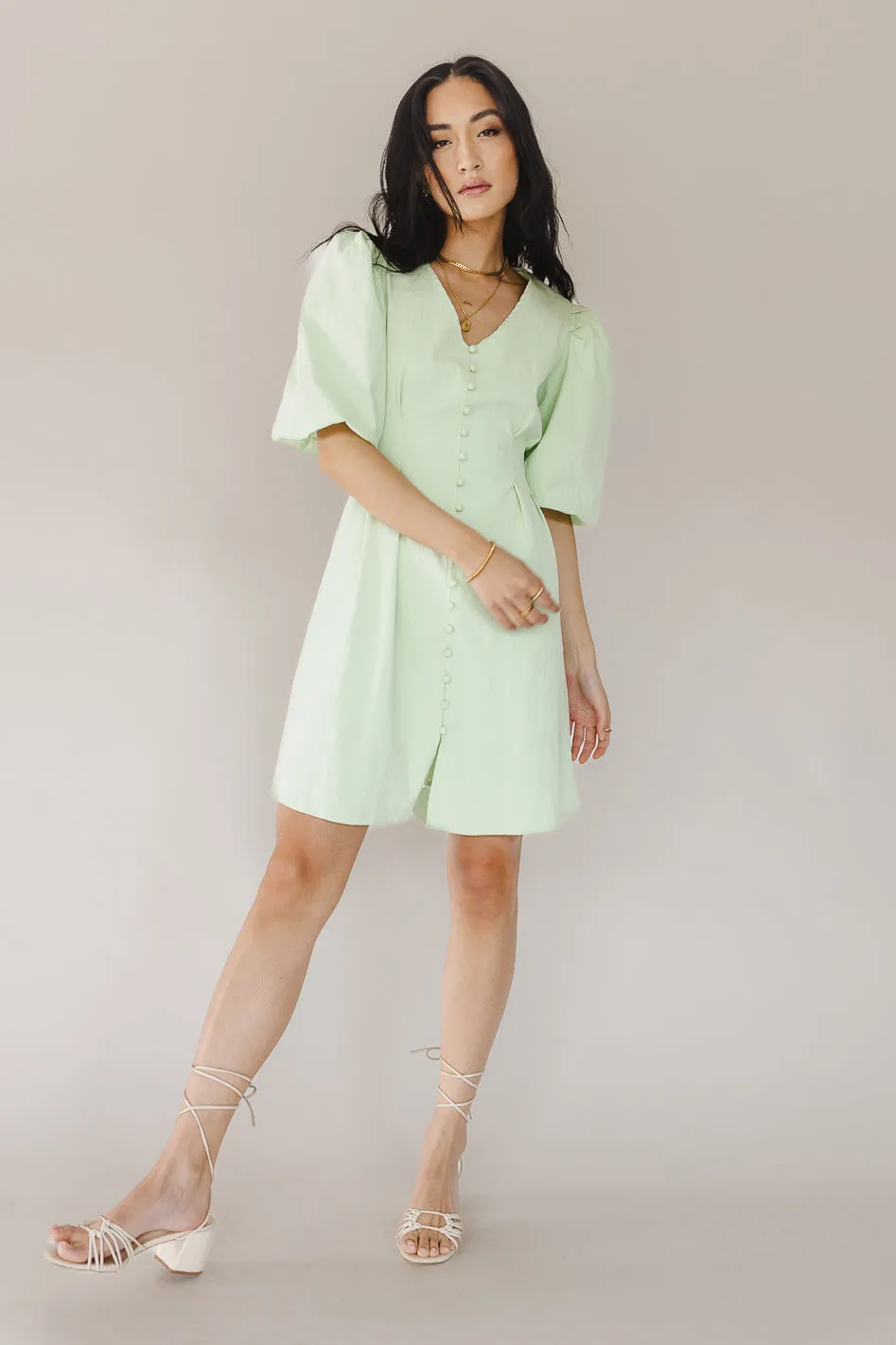 Danna Dress in Mint - FINAL SALE sold by bohme product image thumbnail 4