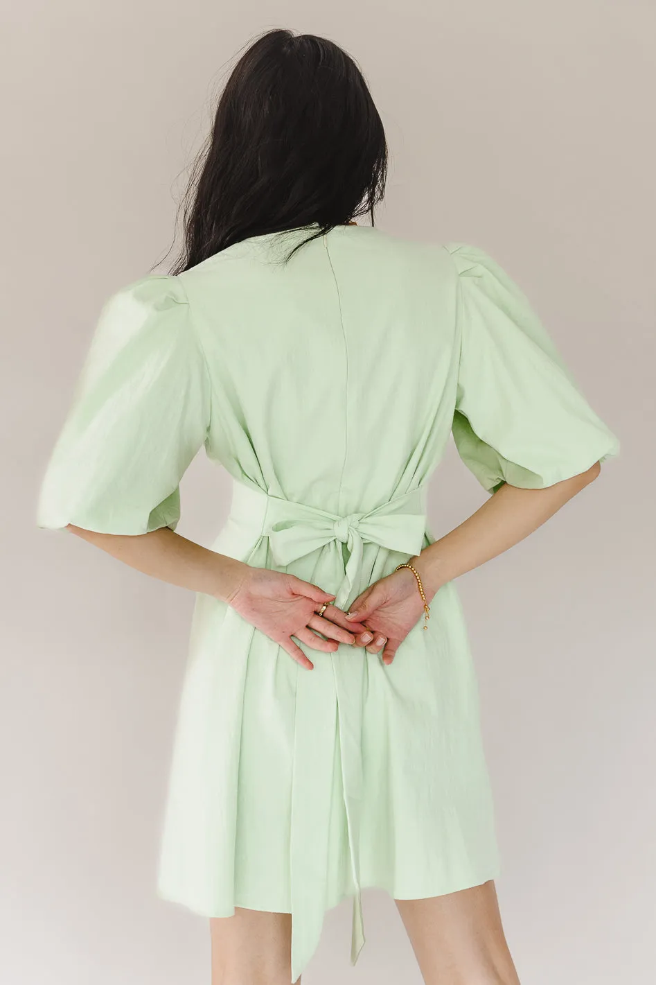 Danna Dress in Mint - FINAL SALE sold by bohme product image thumbnail 5