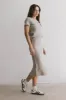 Calais Ribbed Skirt in Taupe - FINAL SALE sold by bohme
