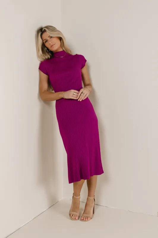 Kimi Bodycon Dress in Fuchsia - FINAL SALE sold by bohme