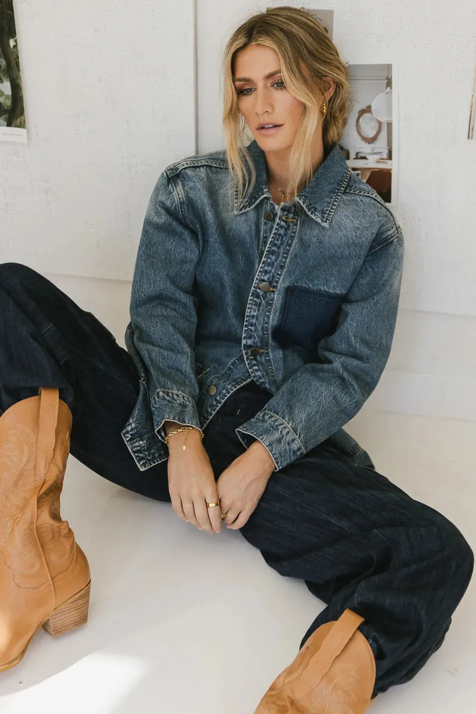 Isabel Denim Jacket - FINAL SALE sold by bohme product image thumbnail 4