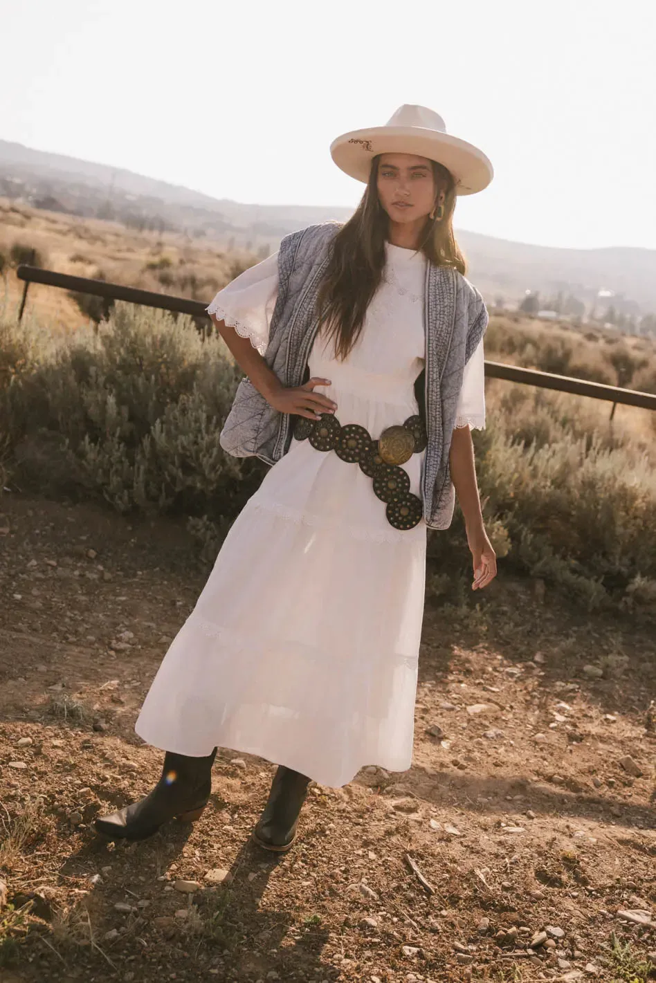 Berenice Eyelet Lace Dress - FINAL SALE sold by bohme product image thumbnail 4