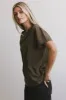 Gunner Basic Tee in Dark Olive - FINAL SALE sold by bohme