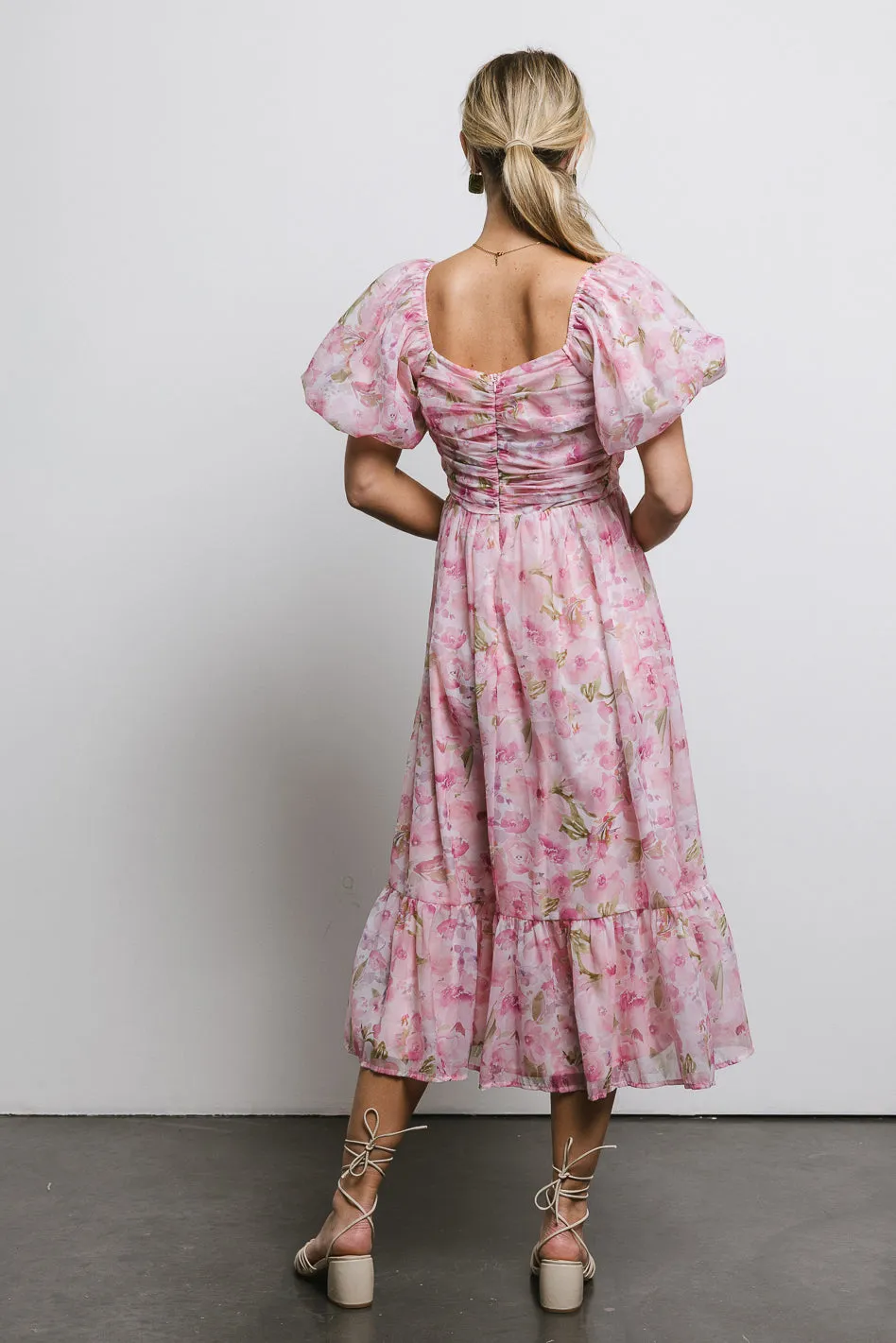 Siara Floral Dress - FINAL SALE sold by bohme product image thumbnail 4