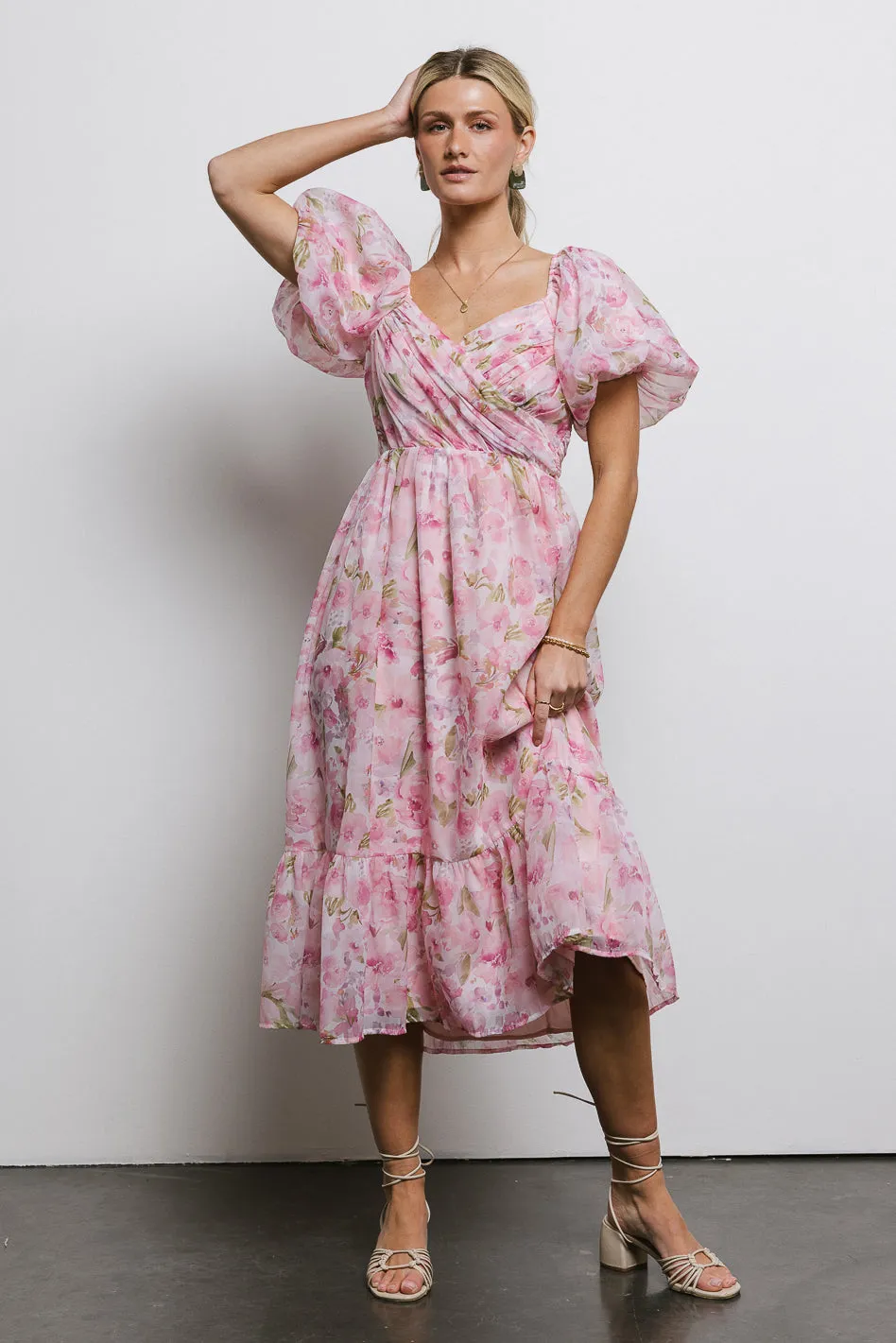 Siara Floral Dress - FINAL SALE sold by bohme product image thumbnail 5