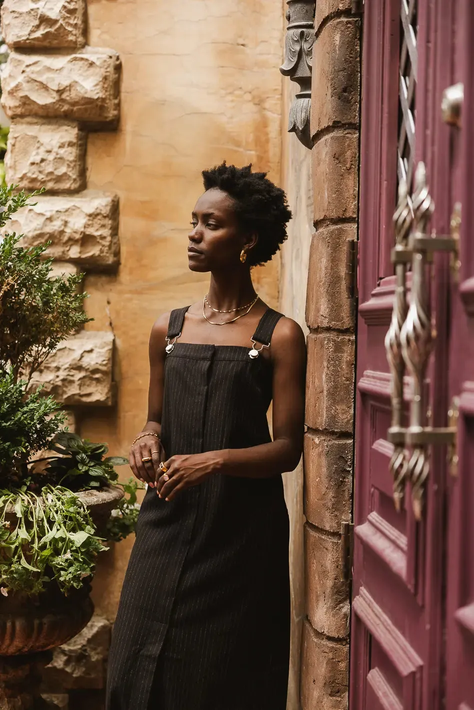 Saanvi Overall Dress - FINAL SALE sold by bohme product image thumbnail 5