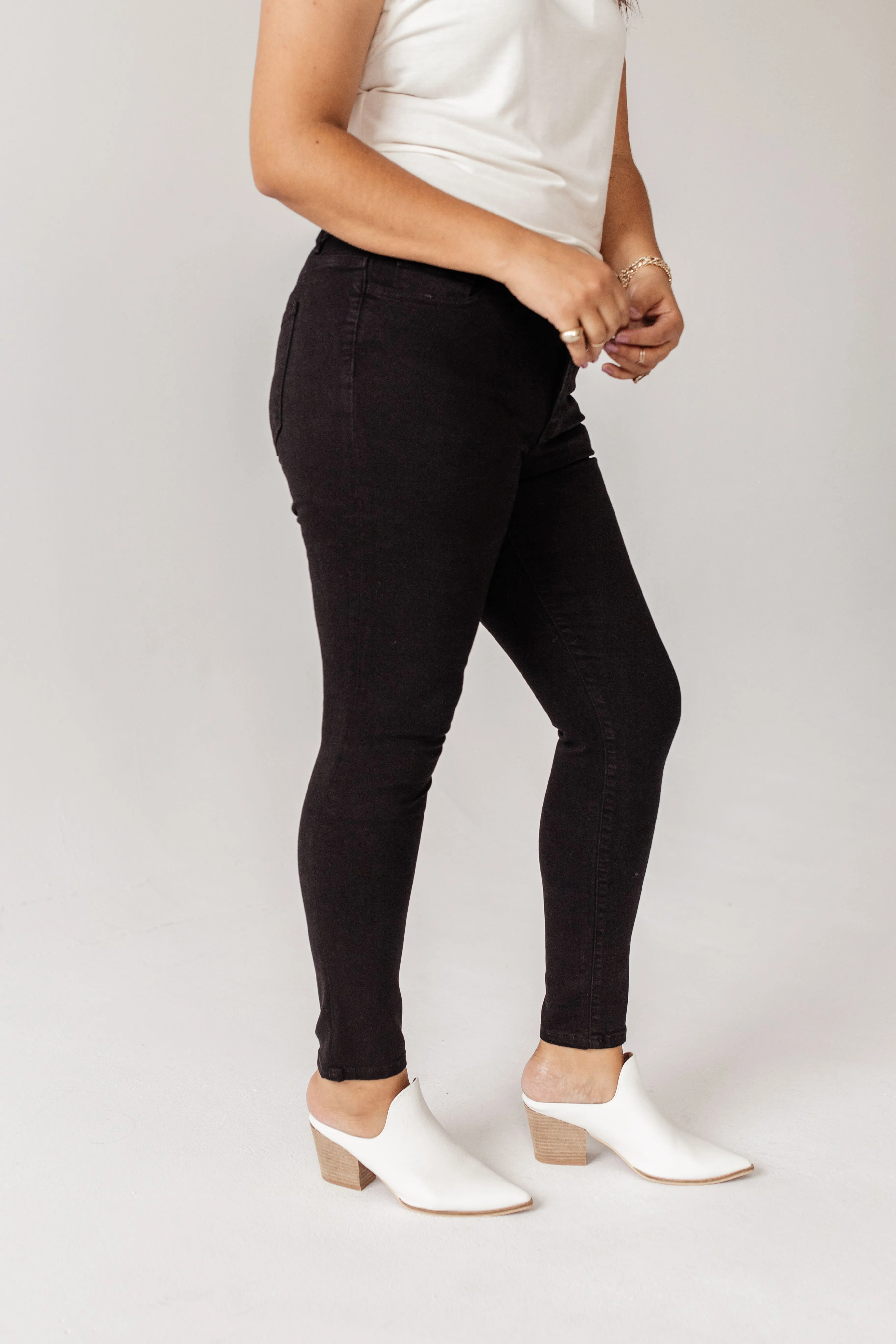 Flying Monkey Salma Mid-Rise Skinny Jeans - FINAL SALE sold by bohme product image thumbnail 3