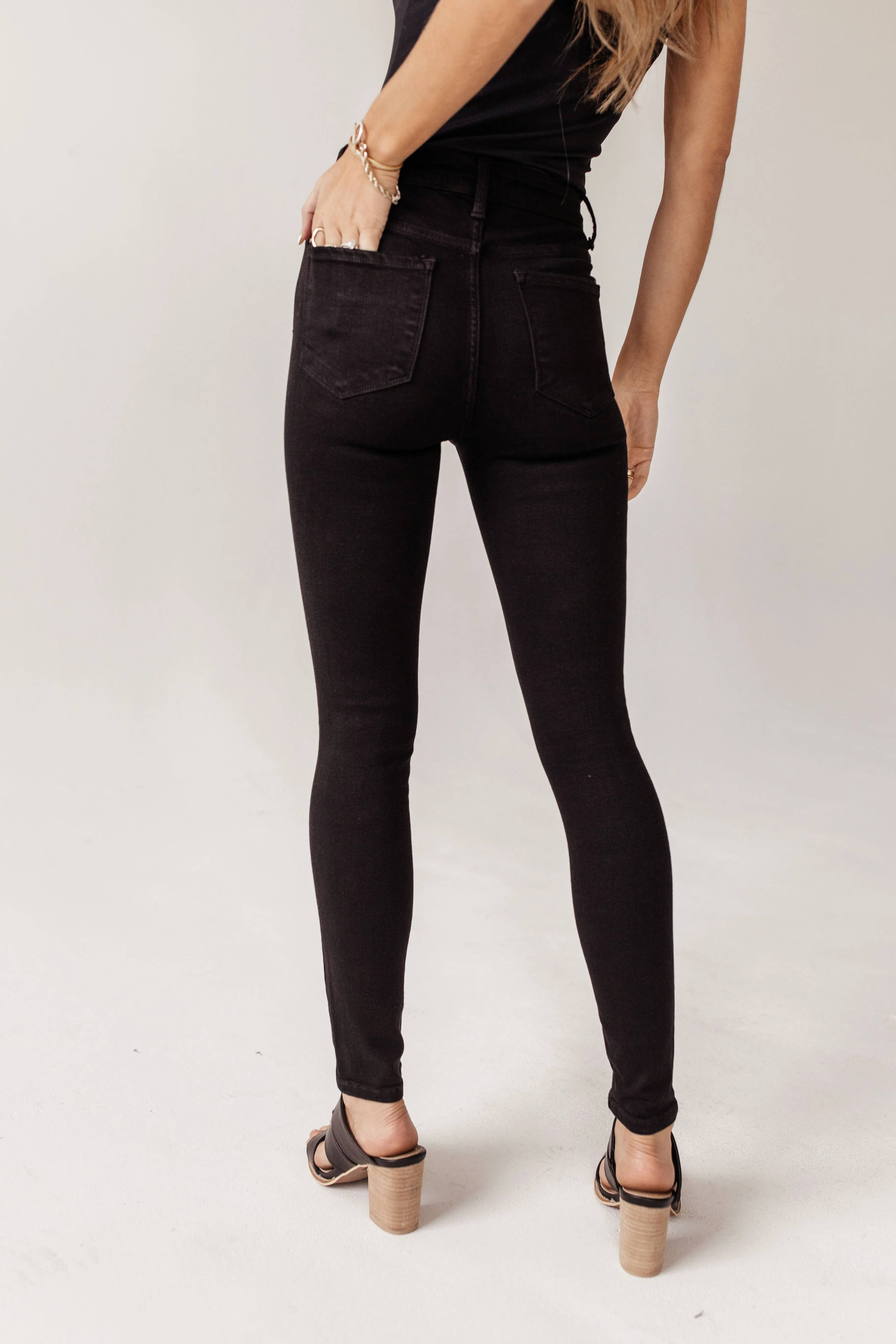 Flying Monkey Salma Mid-Rise Skinny Jeans - FINAL SALE sold by bohme product image thumbnail 5
