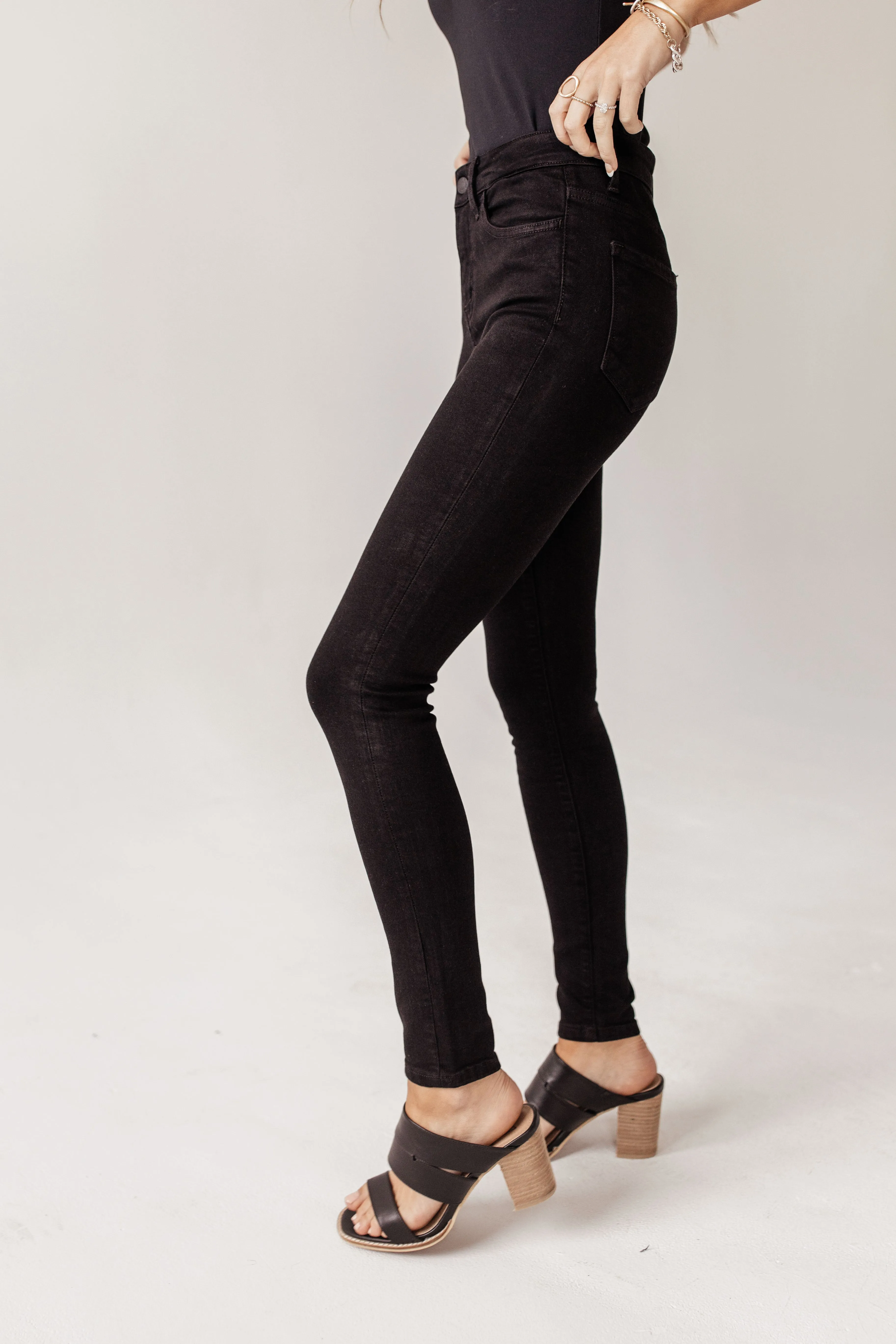 Flying Monkey Salma Mid-Rise Skinny Jeans - FINAL SALE sold by bohme product image thumbnail 2