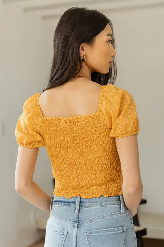 Chloe Ruched Crop Top - FINAL SALE sold by bohme