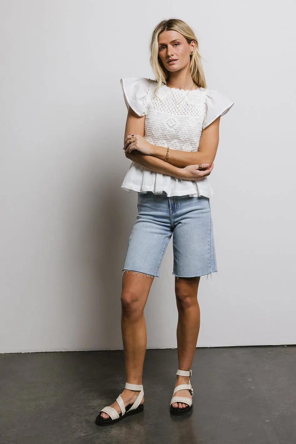 Josie Crochet Blouse - FINAL SALE sold by bohme product image thumbnail 5