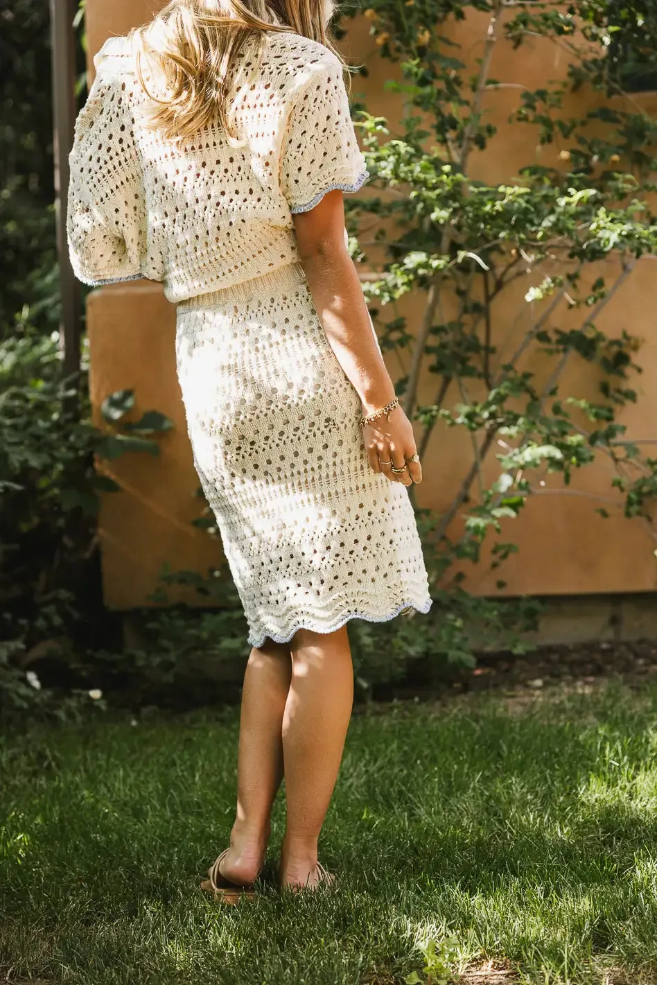 Joelle Crocheted Skirt sold by bohme product image thumbnail 4