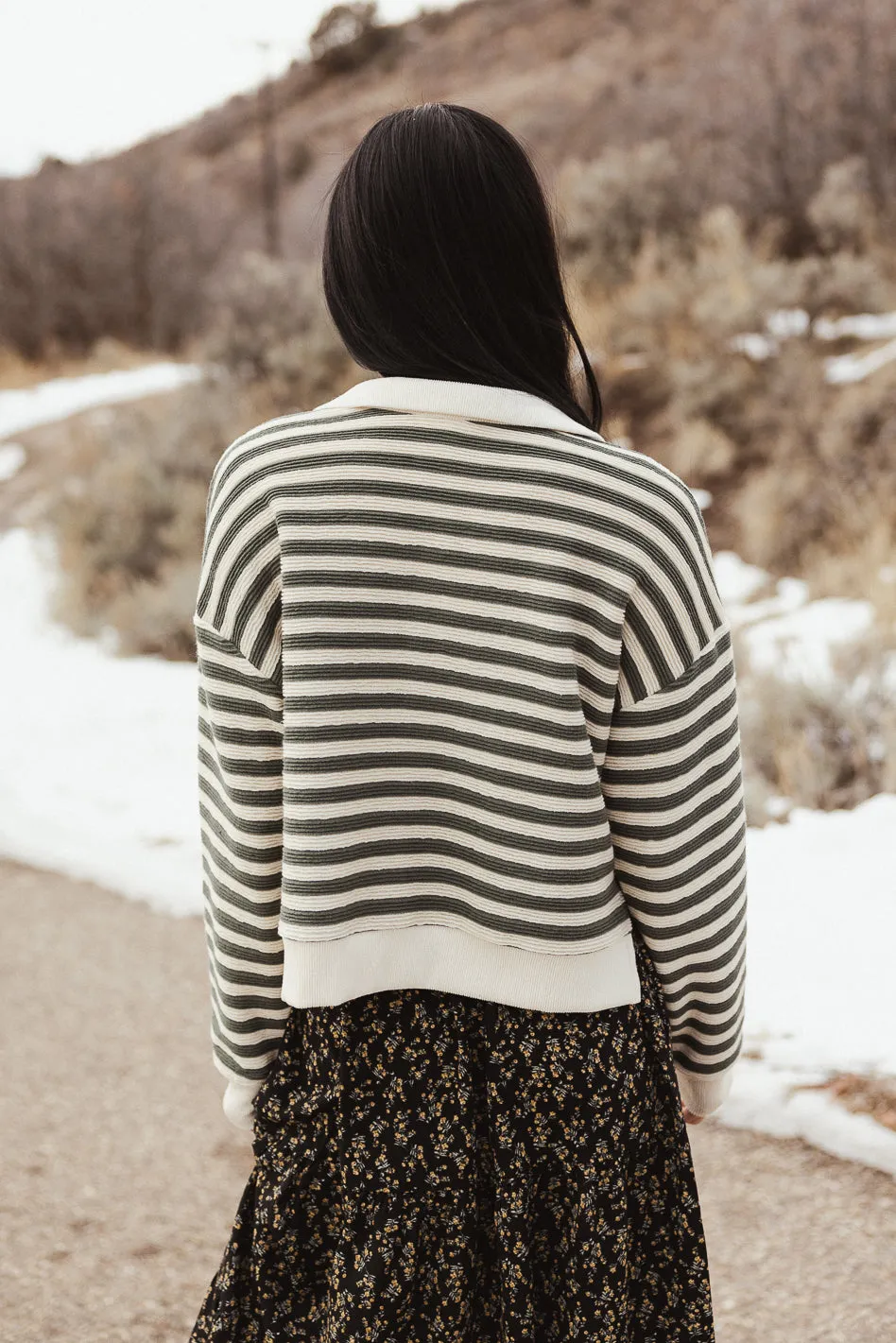 Angela Striped Knit Top sold by bohme product image thumbnail 4