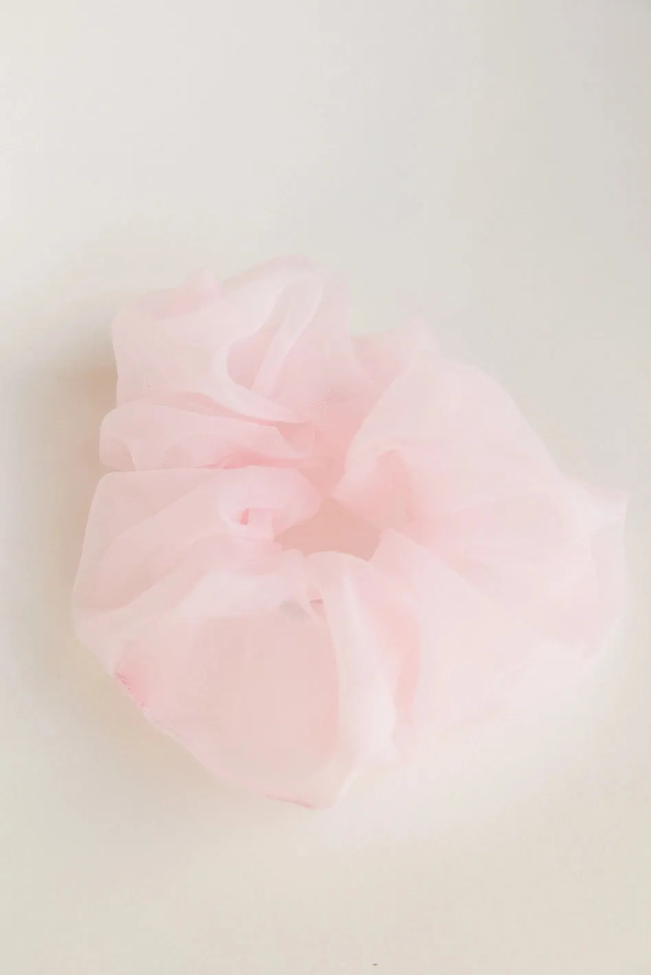 Organza Oversized Scrunchie in Pink - FINAL SALE sold by bohme product image thumbnail 2