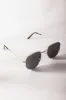 Kasey Sunglasses in Silver/Black - FINAL SALE sold by bohme