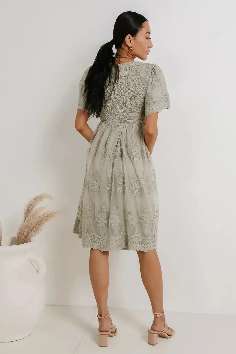 Ryland Embroidered Dress sold by bohme product image thumbnail 5