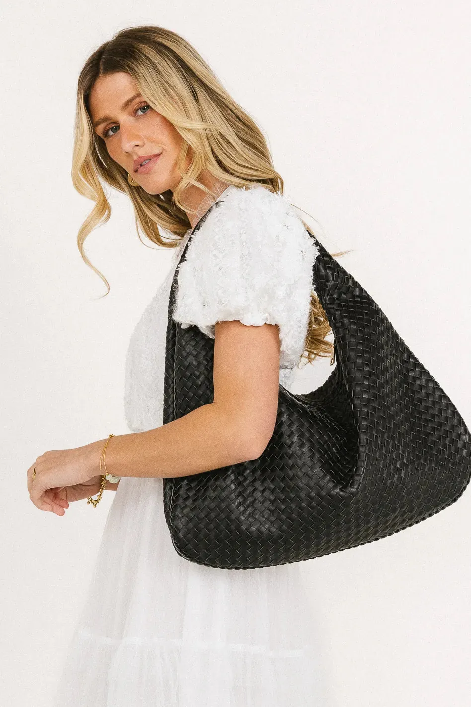 Cercee Hobo Bag in Black sold by bohme
