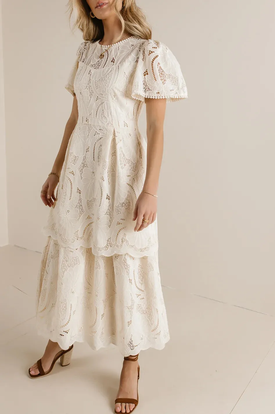 Isn't It Romantic Lace Dress - FINAL SALE sold by bohme product image thumbnail 5