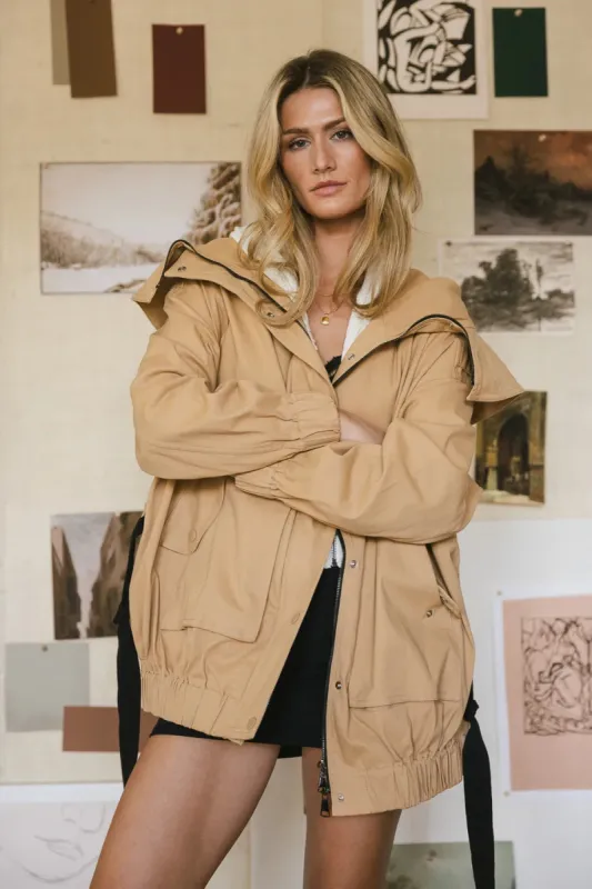 Catherine Hooded Jacket sold by bohme
