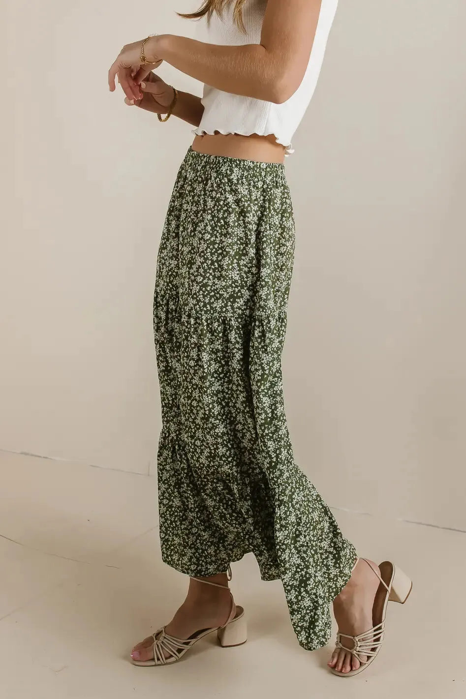 Krystal Ditsy Floral Skirt - FINAL SALE sold by bohme product image thumbnail 5