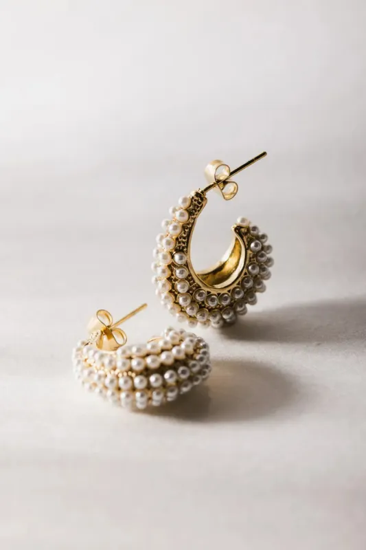 Tessa Earrings - Tarnish Free sold by bohme