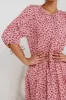 Marlee Midi Dress in Blush sold by bohme