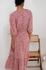 Marlee Midi Dress in Blush sold by bohme