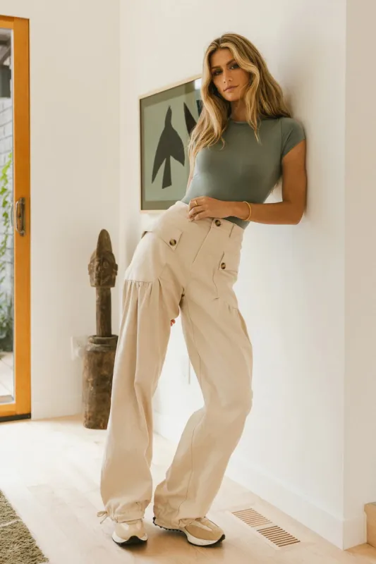 Kali Bodysuit in Sage - FINAL SALE sold by bohme