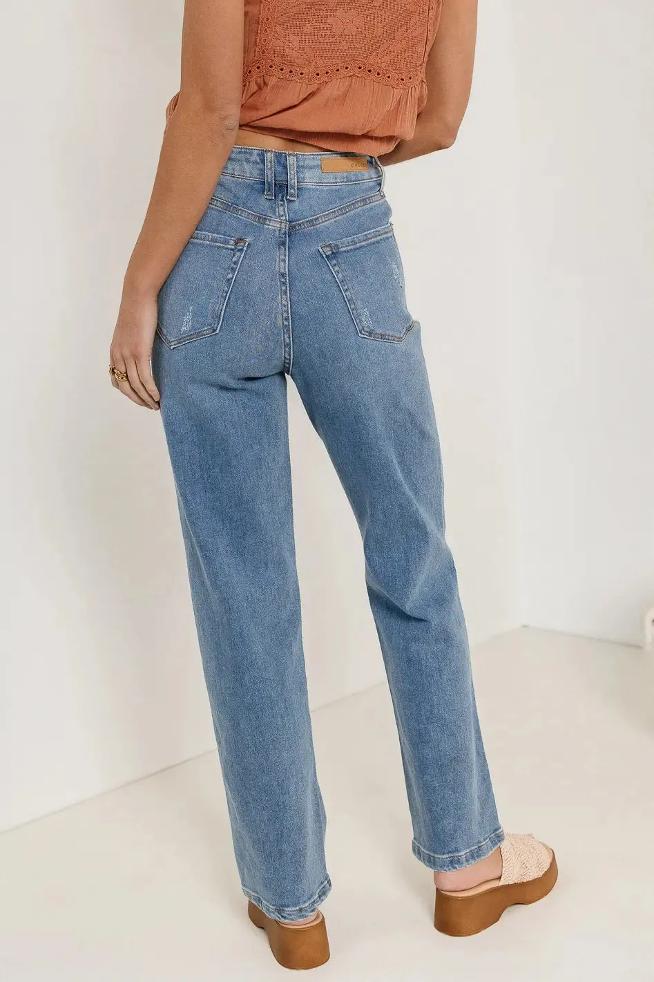 Haisley Dad Jeans - FINAL SALE sold by bohme product image thumbnail 4