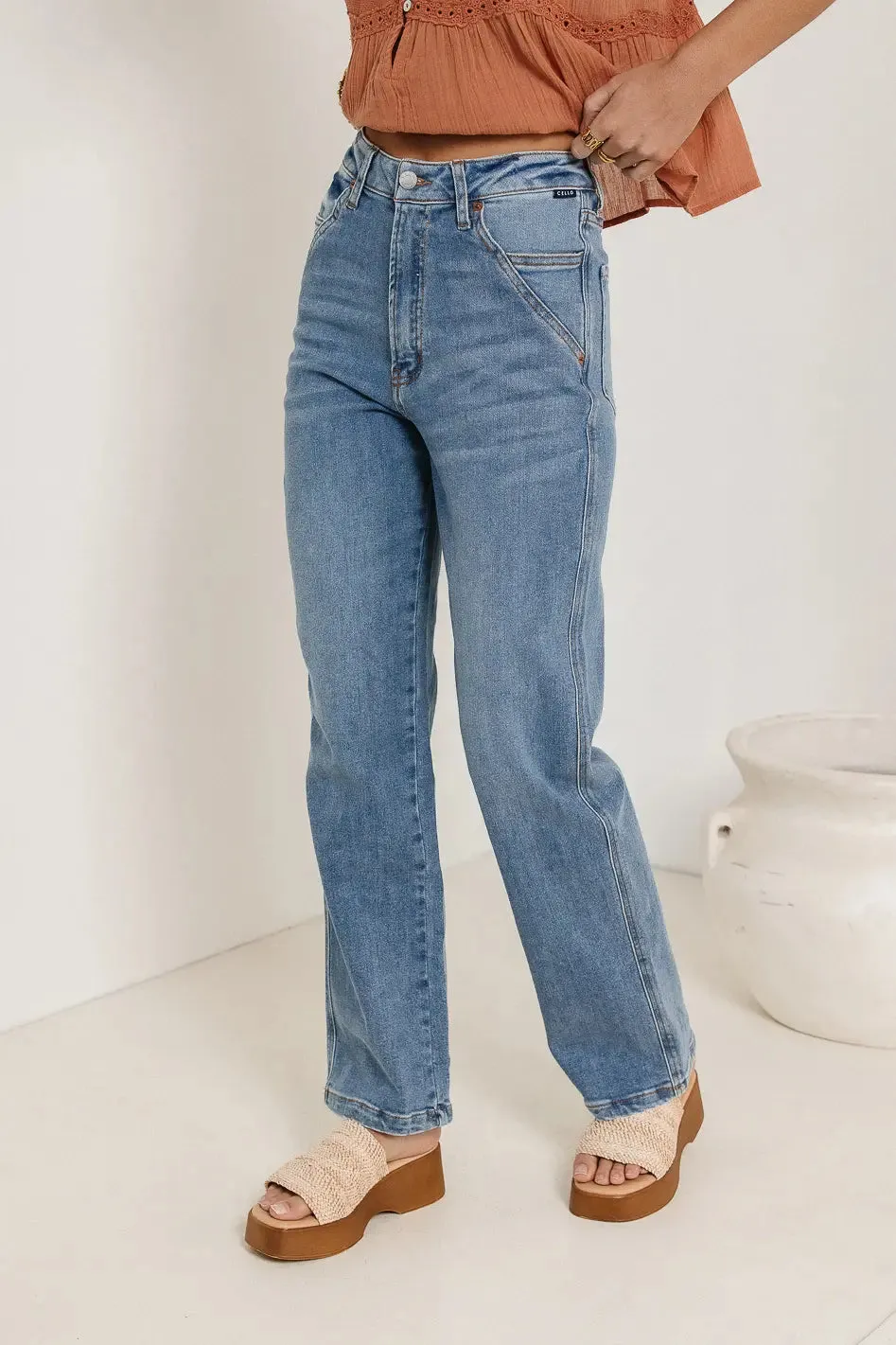 Haisley Dad Jeans - FINAL SALE sold by bohme