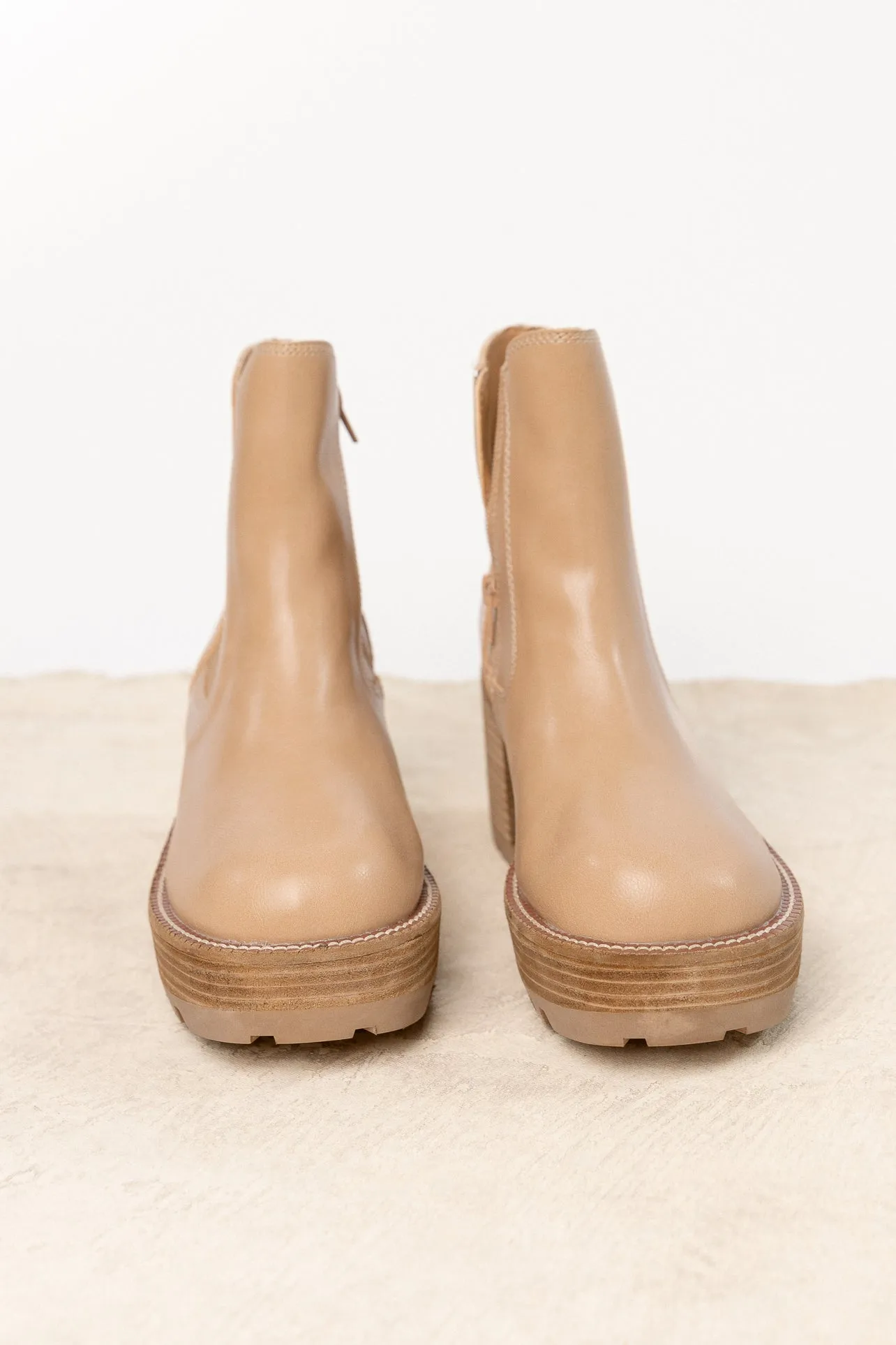 Dorothy Boots in Beige - FINAL SALE sold by bohme product image thumbnail 3