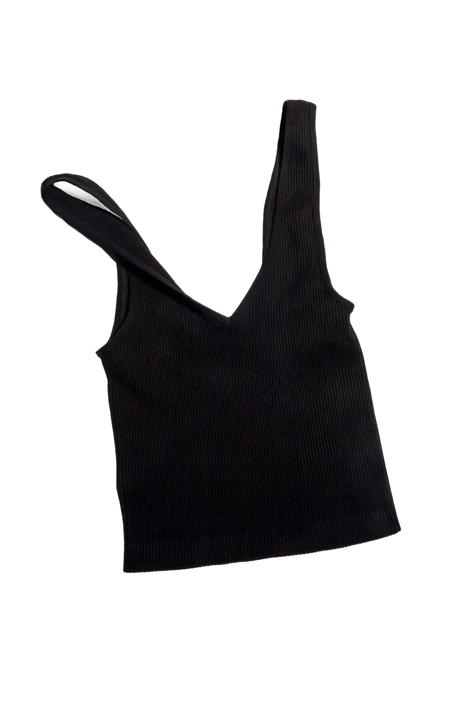Jessica Cropped Tank in Black - FINAL SALE sold by bohme product image thumbnail 2