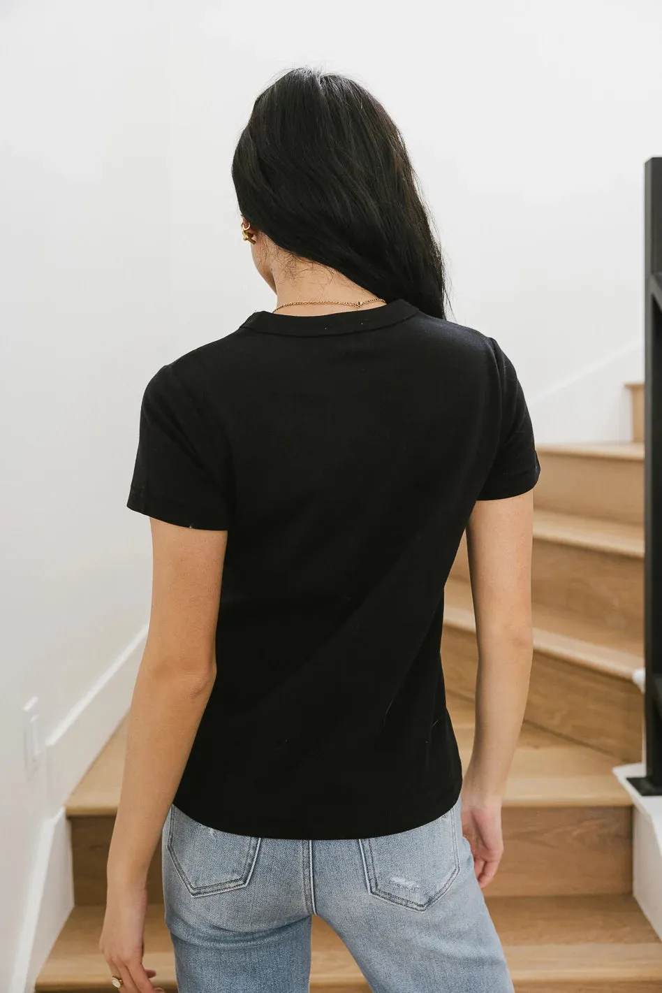 Mckenna T-Shirt in Black sold by bohme product image thumbnail 3