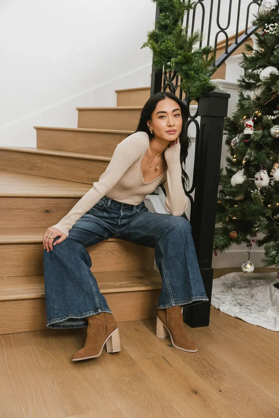 Kendall Wide Leg Jeans - FINAL SALE sold by bohme product image thumbnail 5